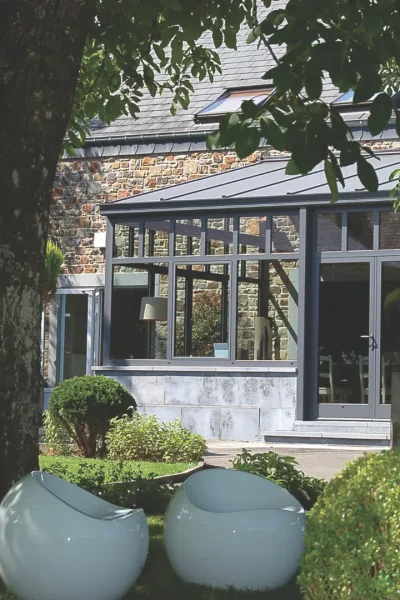 Ein Wintergarten in der Natur